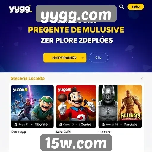 YYGG oferece promoções exclusivas em jogos populares